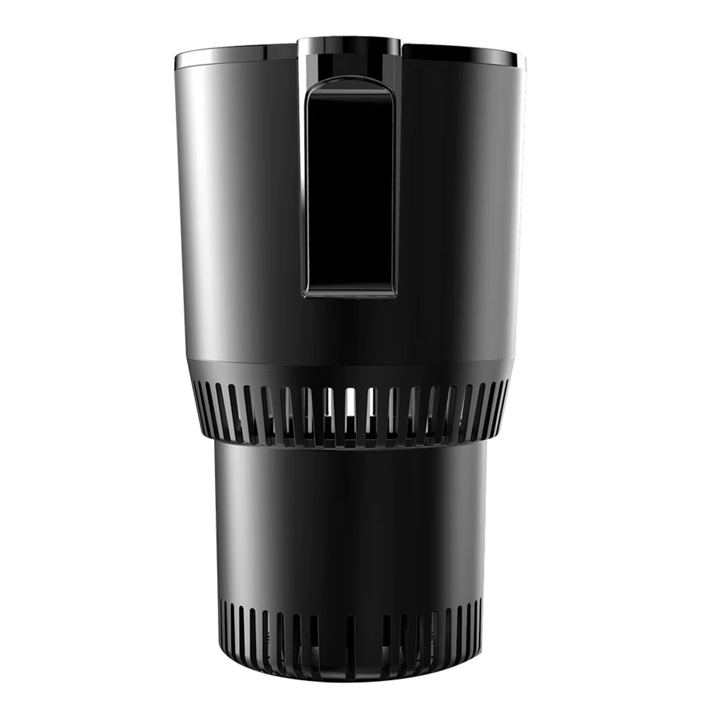 2-in-1 Car Cup Warmer & Cooler with Digital Temperature Display – Smart 12V Hot & Cold Drink Holder