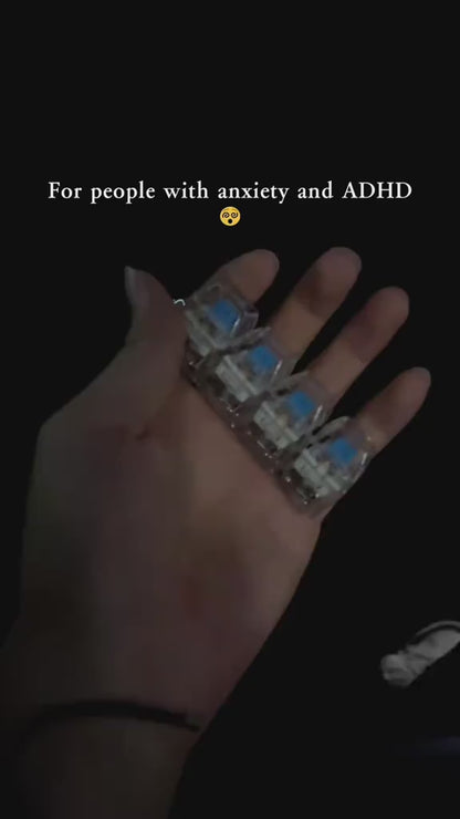 LED Fidget Keyboard – Anxiety & ADHD Support Clicker